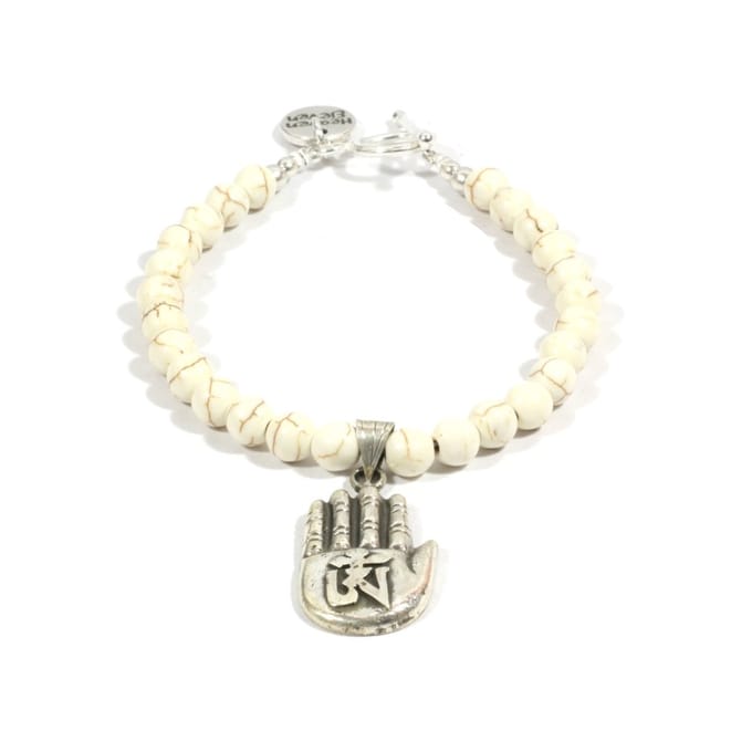 Heaven Eleven - howliet met 925 zilver buddha handje