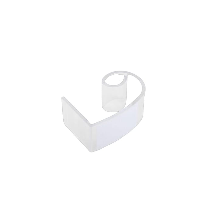25 STKS Tafelrok Clips Transparant Plastic Tafelkleed Klemmen voor Picknick Bruiloft Hotel Tafels white