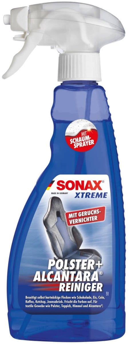 SONAX XTREME Bekleding & Alcantara Reiniger Schuim Spray 500ml