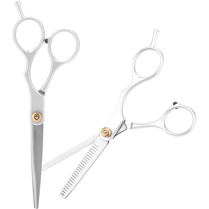 Professionele Haarknip Uitdunschaar Set Salon Kapper Kappersschaar rood