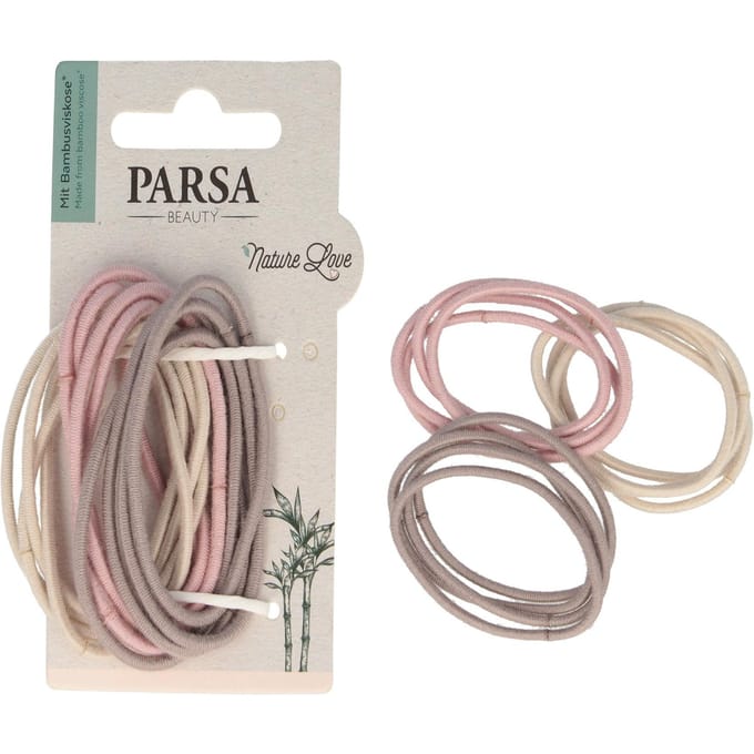 PARSA Bamboo Hair Elastics 12 st