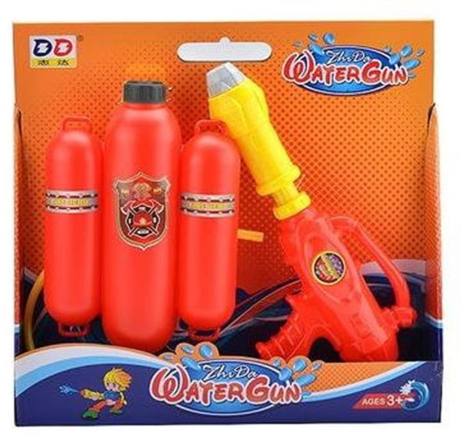 Waterpistool Met Rugtank.