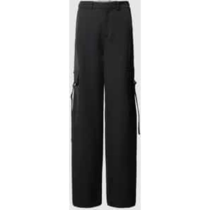Broek met opgestikte zakken, model 'YOUNG'