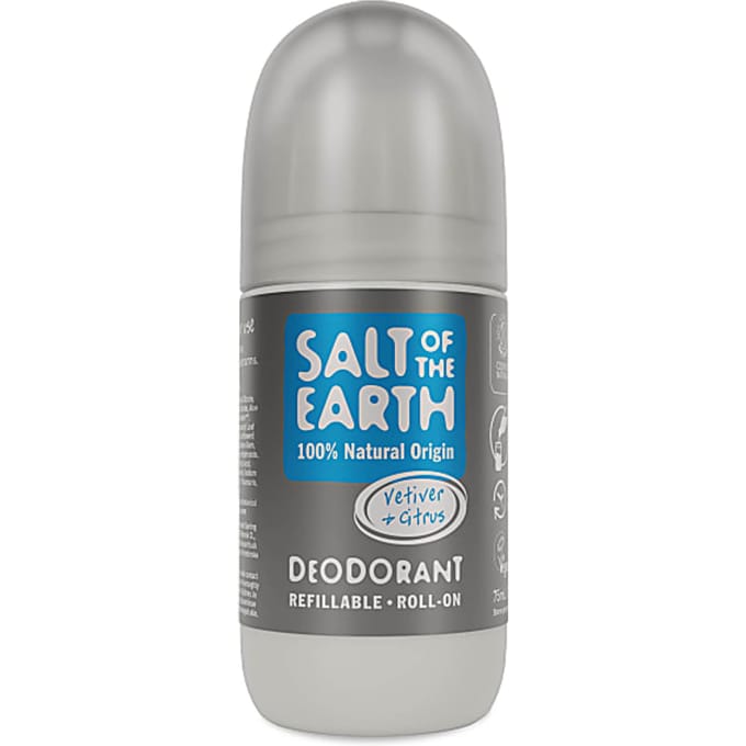 Salt of the Earth Hervulbare Roll-on Deodorant - Vetiver & Citrus