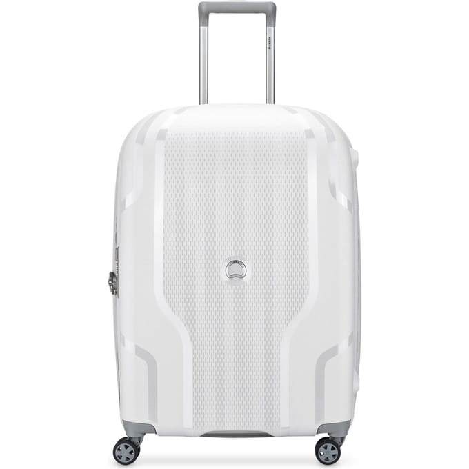 Delsey Clavel Trolley Case - 70 cm - Exp - Limited Edition - White