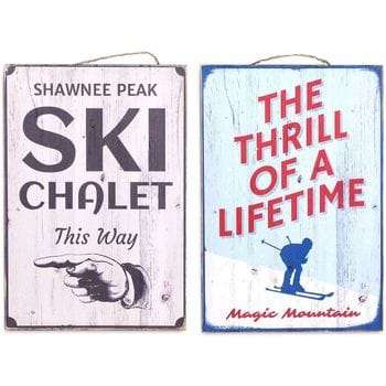 Posters Signes Grimalt Skiwandplaat Set 2 He