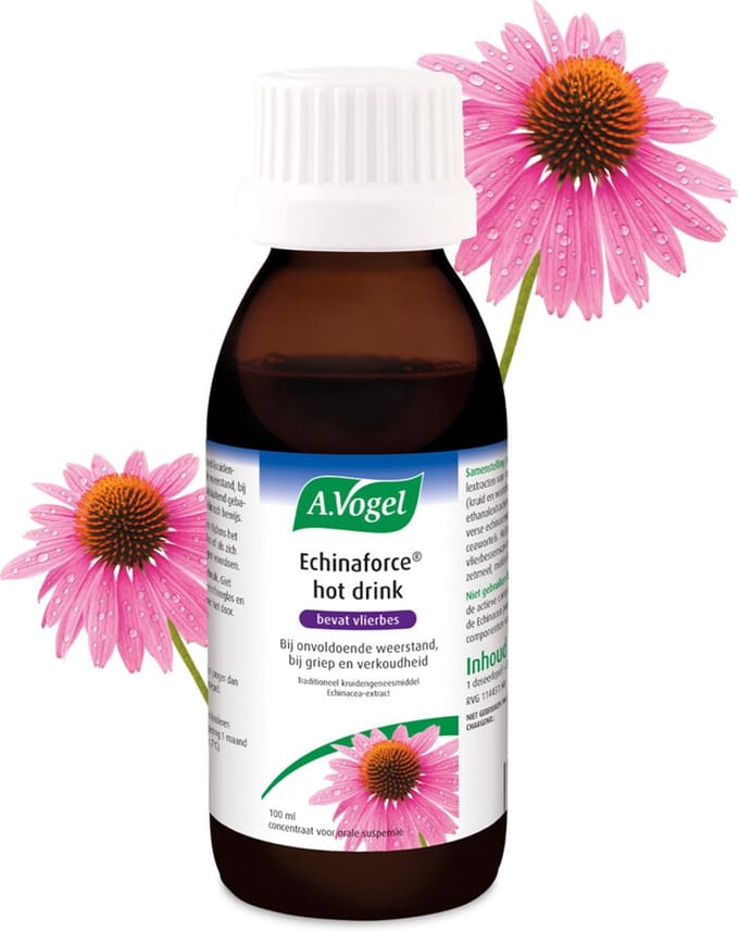 A.Vogel Echinaforce Hot Drink Forte Met Vlierbes - 2 x 100 ml
