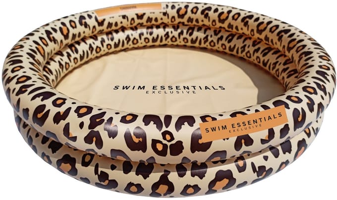 Swim Essentials Zwembad - 100 cm - Beige Leopard