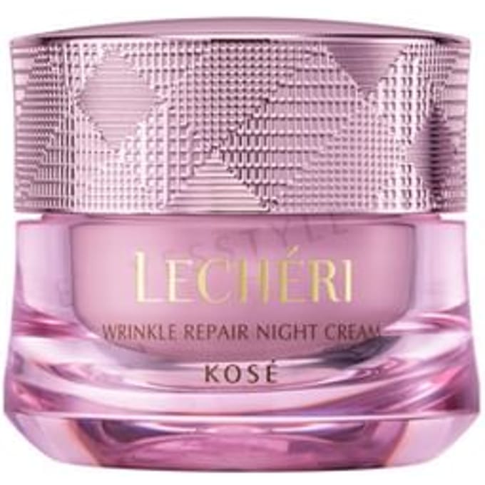 Kose - Lecheri Wrinkle Repair Night Cream 40g Refill