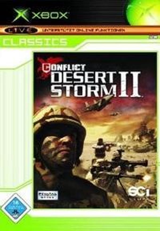 [Xbox] Conflict Desert Storm II Duits Goed