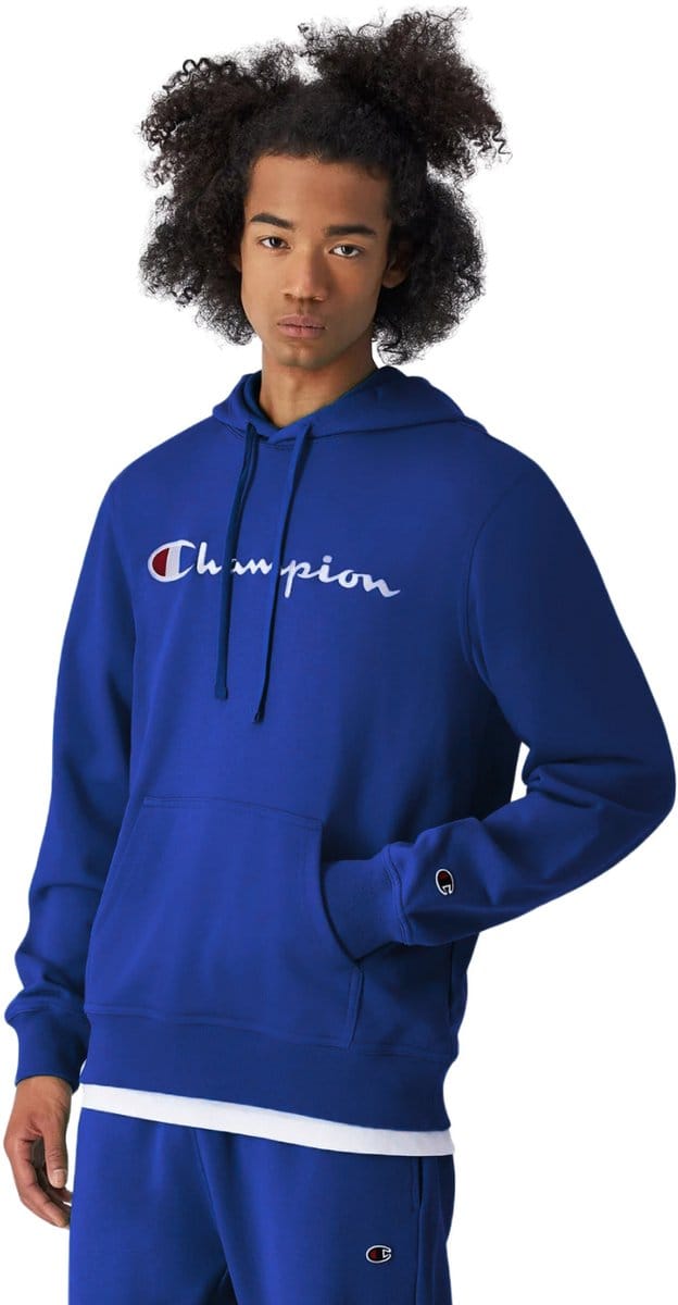 Champion Hooded Sweatshirt Heren Blauw - Maat L