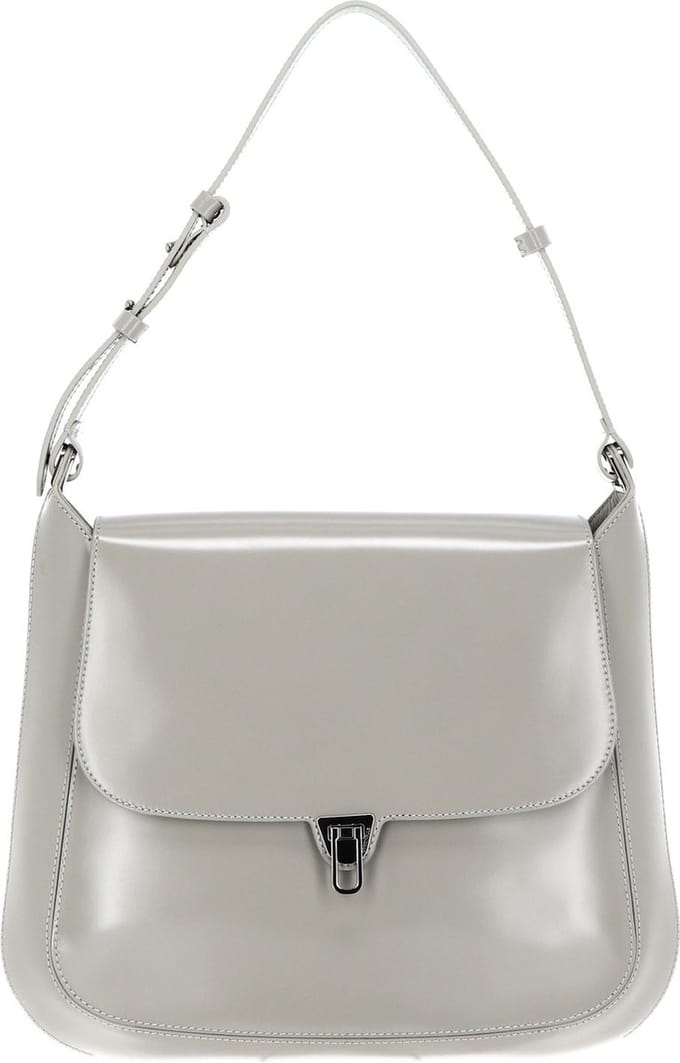 COCCINELLE Leren Schoudertas Cristhy Shoulderbag Gelso Beige