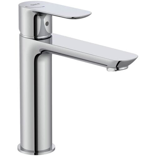 Roca Cala single lever washbasin mixer half height A5A336EC00