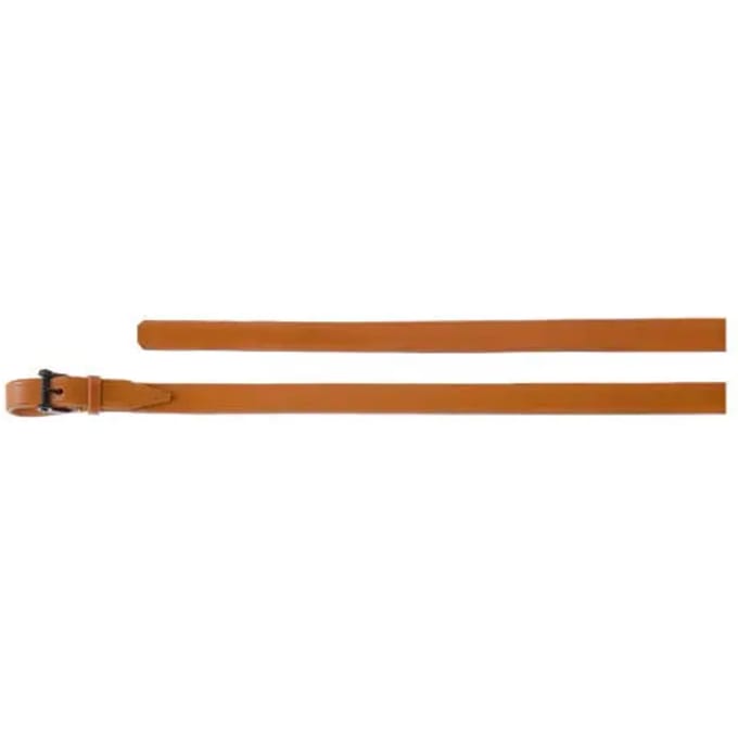 Fictieve teugels voor paard in leer Hispano Hipica (x2)