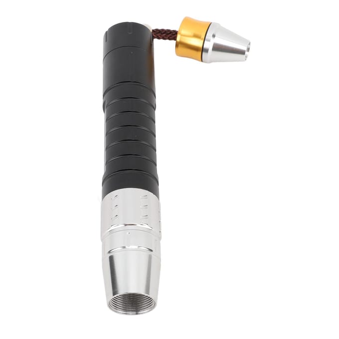Edelsteen Identificatielampen met Achterschakelaar USB Type C UV Wit Geel Licht 3 in 1 LED 365nm black