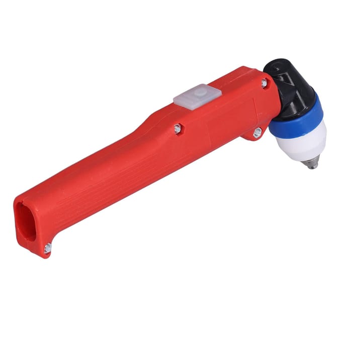 P80 Plasma Snijkop Gebogen Handvat Lasmachine Accessoires met Geleiderol