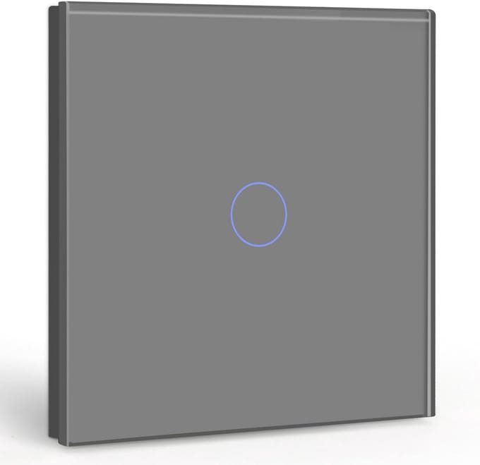 Touch Lichtschakelaar Glas Zonder Nuldraad LED Woonkamer Slaapkamer