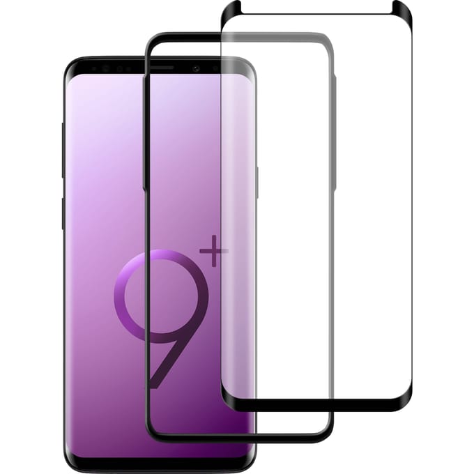 Samsung Galaxy S9 Plus screenprotector gehard glas Case Friendly