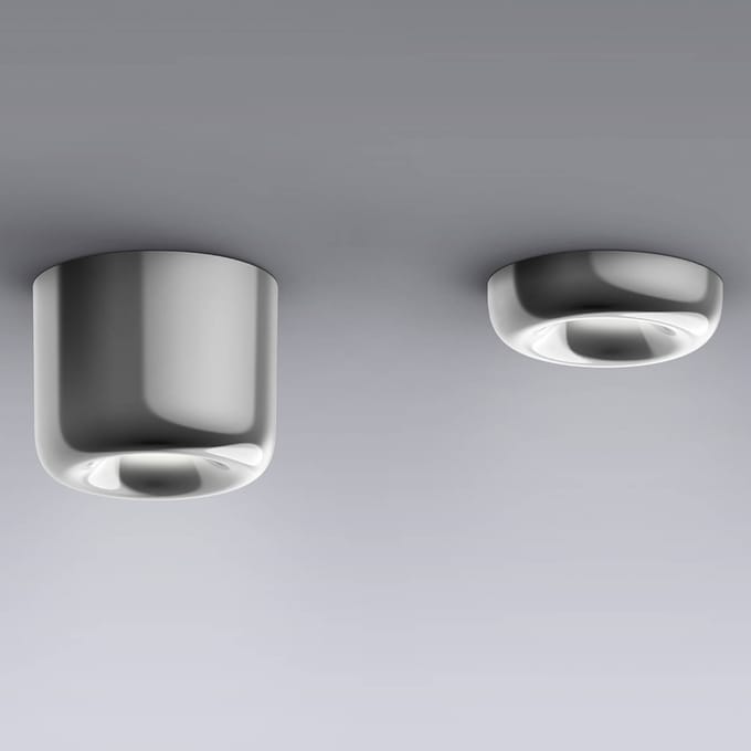 Serien Lighting serien.lighting Spouwplafond L, glanzend aluminium