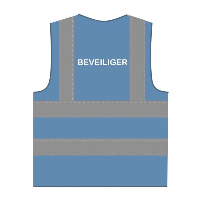 Beveiliger hesje RWS hemelsblauw