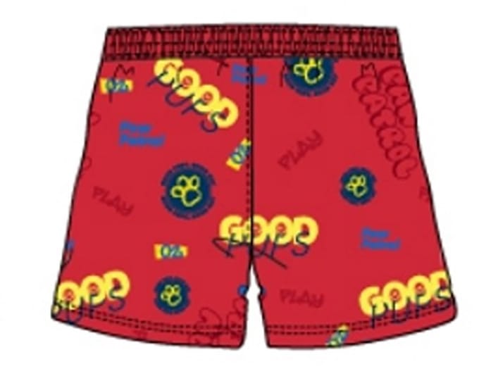 Paw Patrol Zwemshort Rood Maat 110