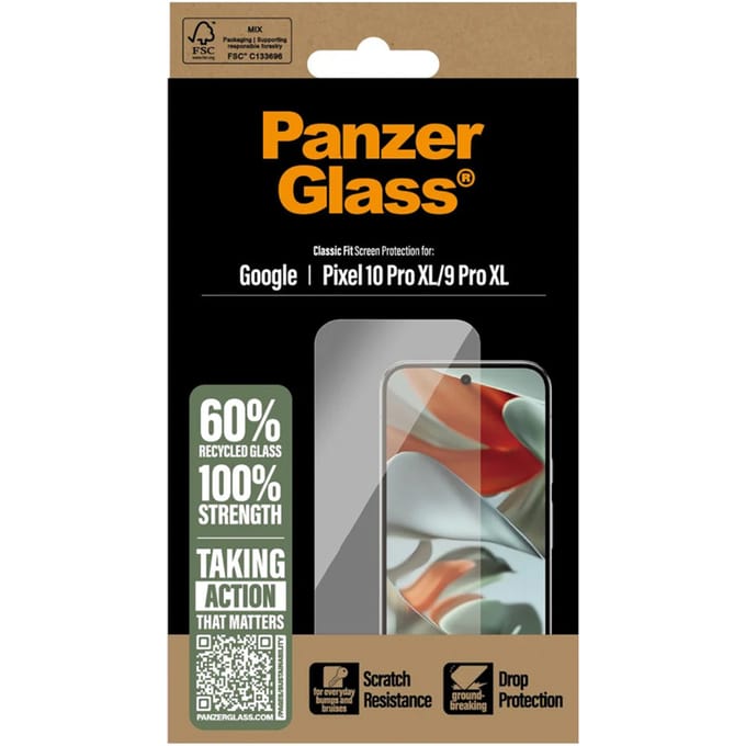 PanzerGlass Screen Protector Google Pixel 10 Pro XL | 9 Pro XL | Classic Fit