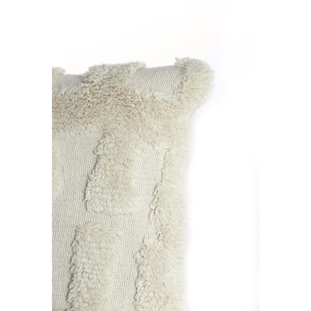 Light & Living - Kussen SARMI - 60x30x10cm - Wit