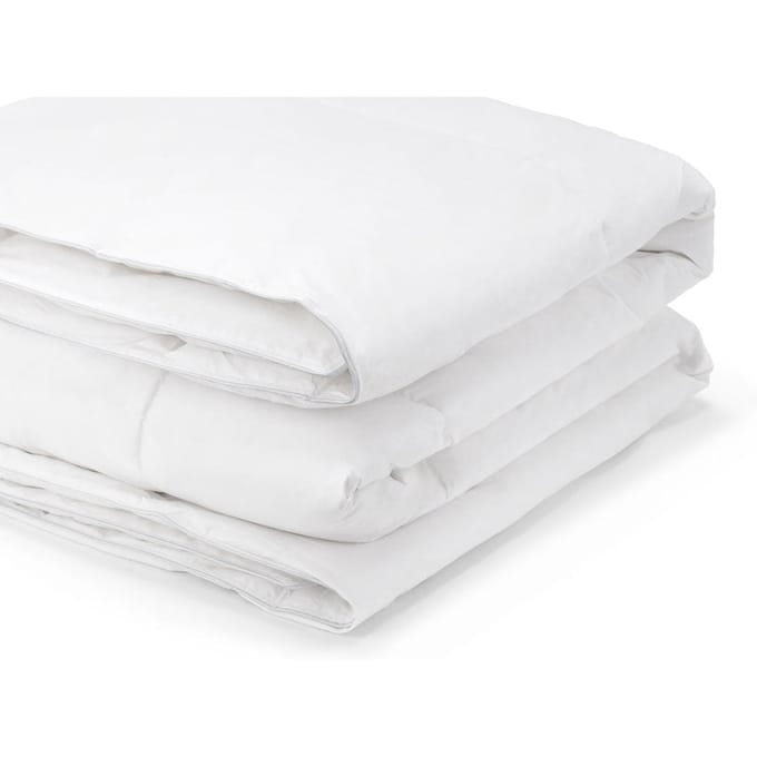 H&C Luze eendendonzen dekbed voor het hele jaar - 15% eendendons - 155 x 220 cm
