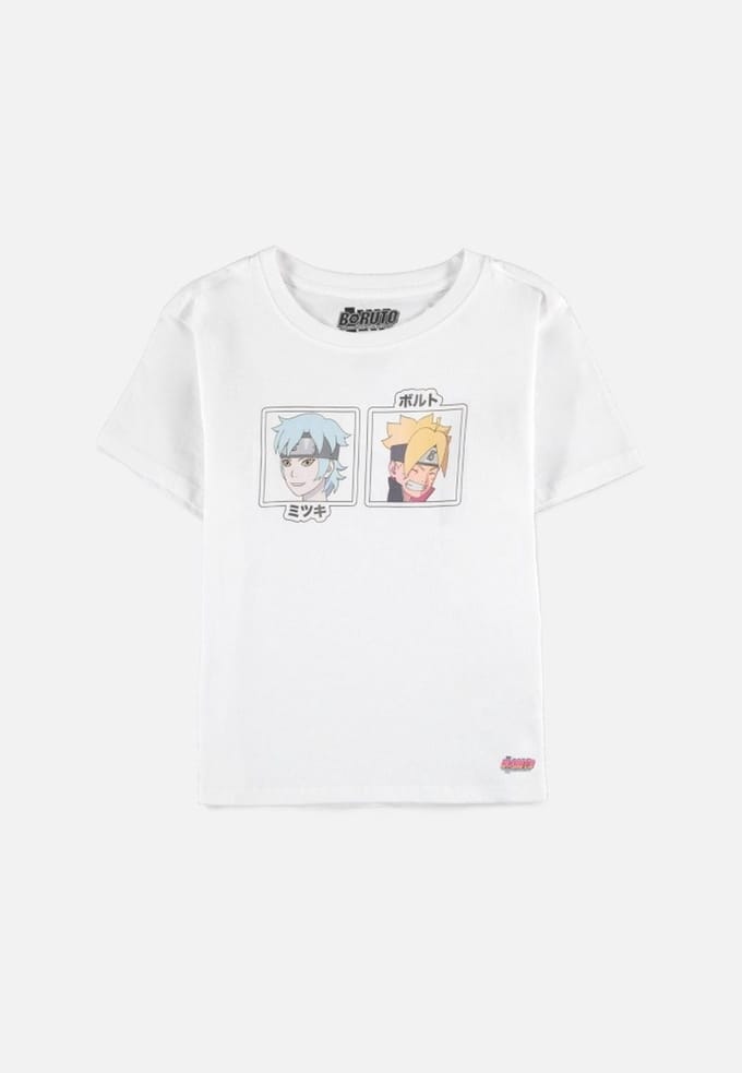 Boruto - Next Generation Kinder T-shirt - Kids 122 - Wit