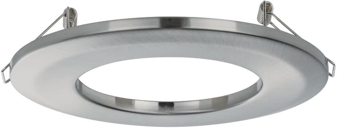 Adapter Inbouwlampen-inbouwadapter diameter 130 mm Staal geborsteld