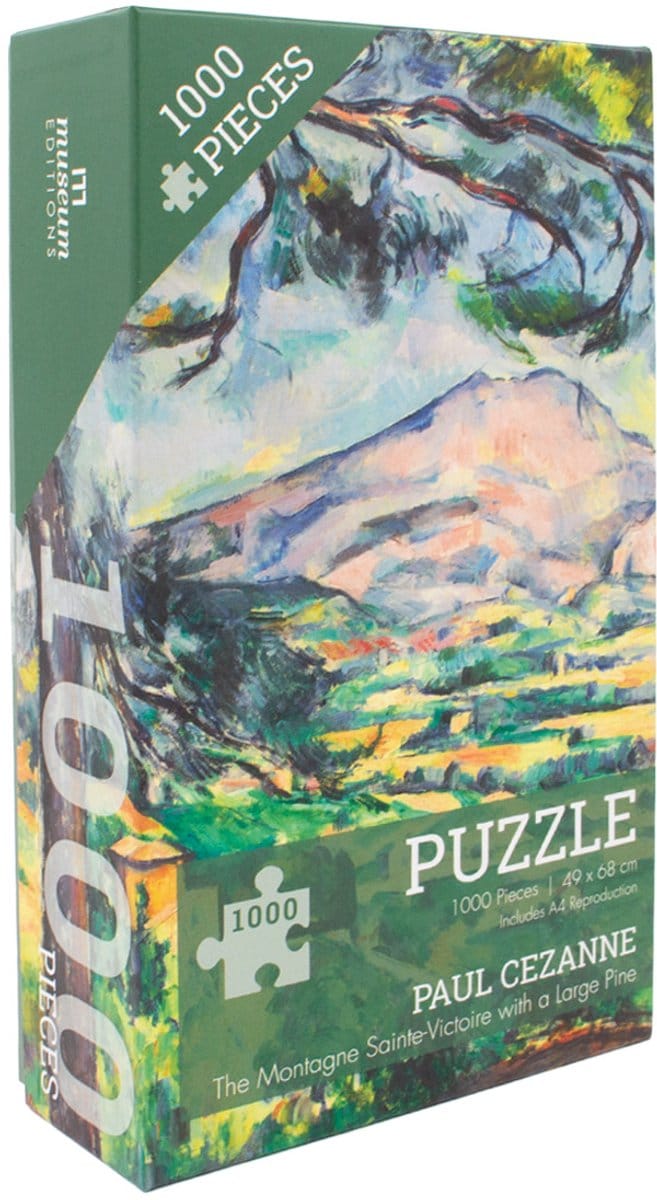 Lanzfeld - Puzzel Volwassenen - 1000 Stukjes - Cézanne - Montagne Sainte Victoire Met Grote Den - Kunst