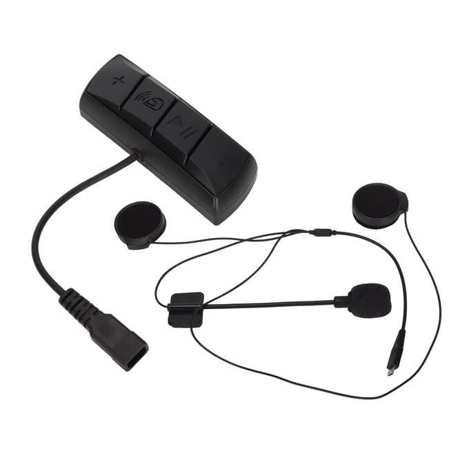 Casque de moto M7, oreillette Bluetooth étanche, réduction du bruit, pour moto black