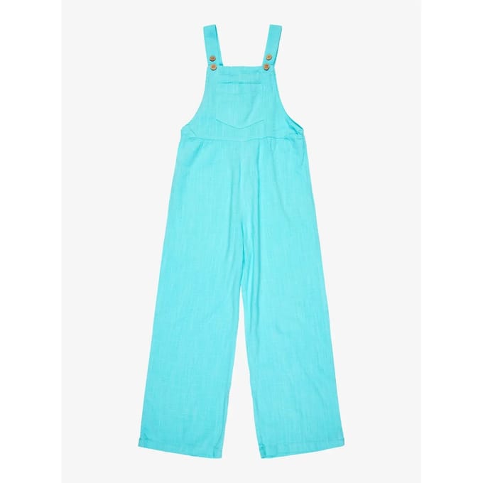 Roxy Ocean Glow Mouwloze Jumpsuit Blauw 16 Years Meisje