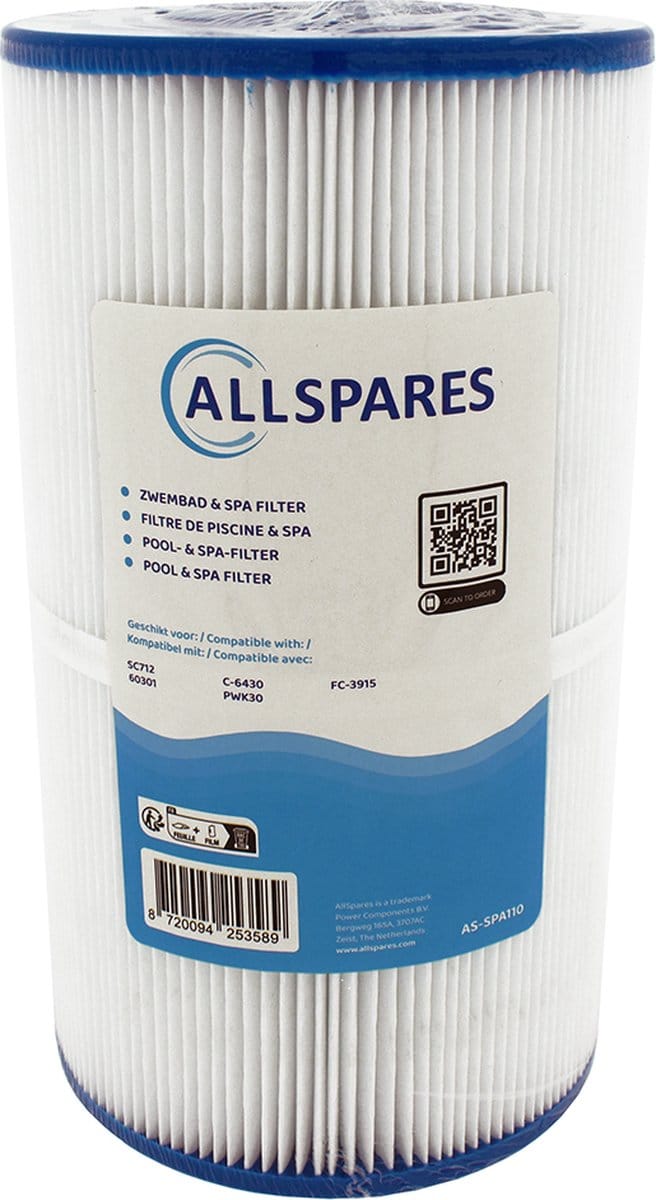 AllSpares Spa Waterfilter SC712 / 60301 / C-6430