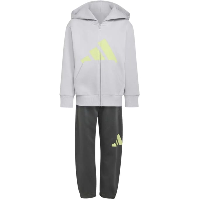 Adidas Essentials Trainingspak Wit,Grijs 4-5 Years Kinderen