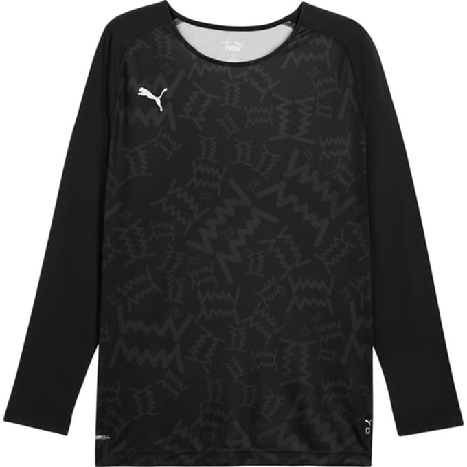 Puma Teamjaws Graphic Ls Shooting Sweatshirt Zwart K01
