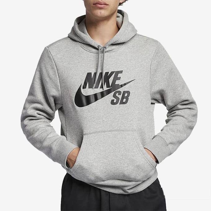Nike Skateboarding Series Casual Pullover Hoodie Heren Tops Grijs AJ9734-063 XL gray
