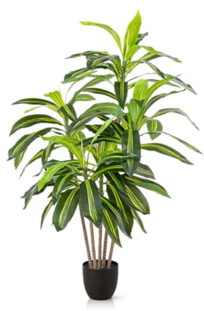 Grote Kunstpalm Drakenboom 120 cm - Duurzaam en Natuurgetrouw