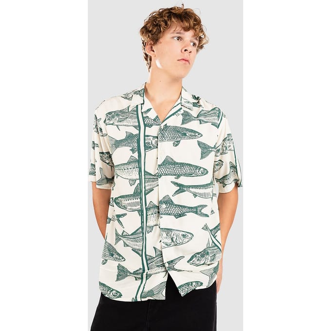 Redefined Rebel RRRemy Boxy Fit Shirt patroon