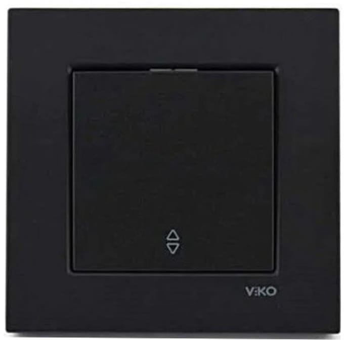 Wisselschakelaar WCD Zwart Wisselschakelaar Inbouw-Panasonic Viko Compleet
