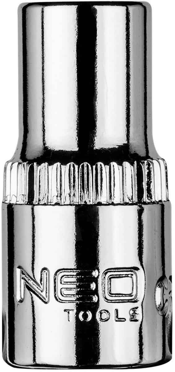 NEO - Zeskantige Dopsleutel - 1/4 inch - 6 mm - Chromovanadiumstaal
