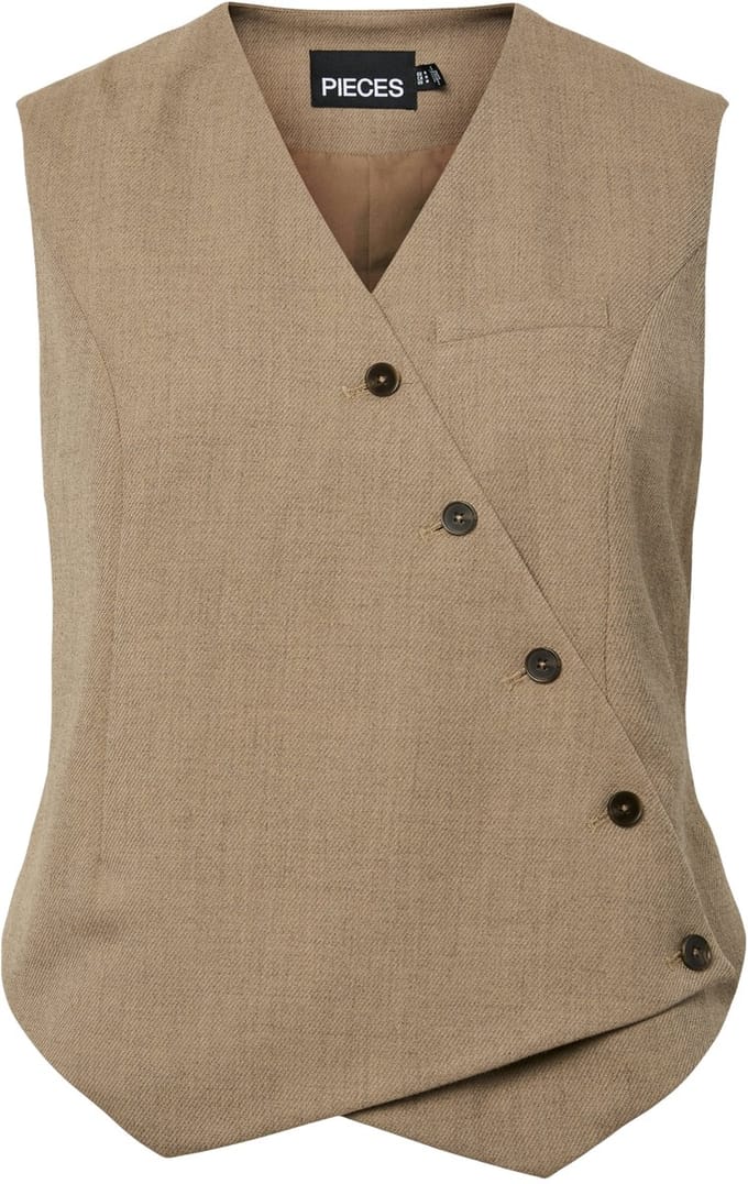 Pieces Gilet PCBUBBLES ASYMMETRISCH