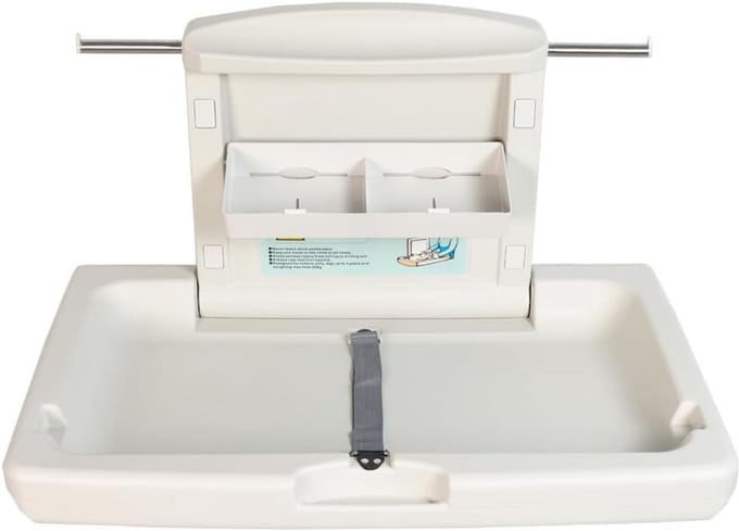 Opvouwbare luiertafel voor baby's - Veilig en ruimtebesparend ontwerp