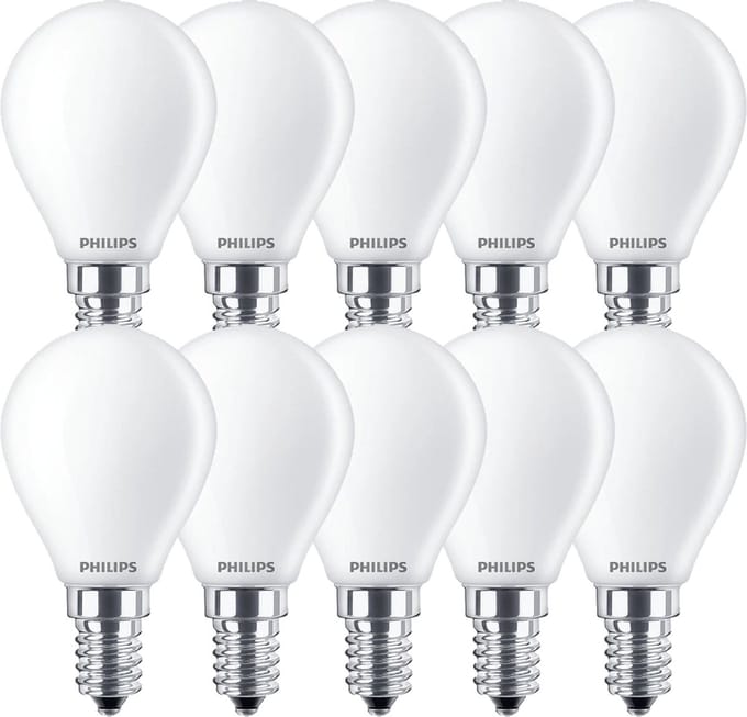 Philips CorePro LEDLuster P45 E14 4.3W 2700K 470lm 230V - Warm Wit - Per doos á 10 stuks