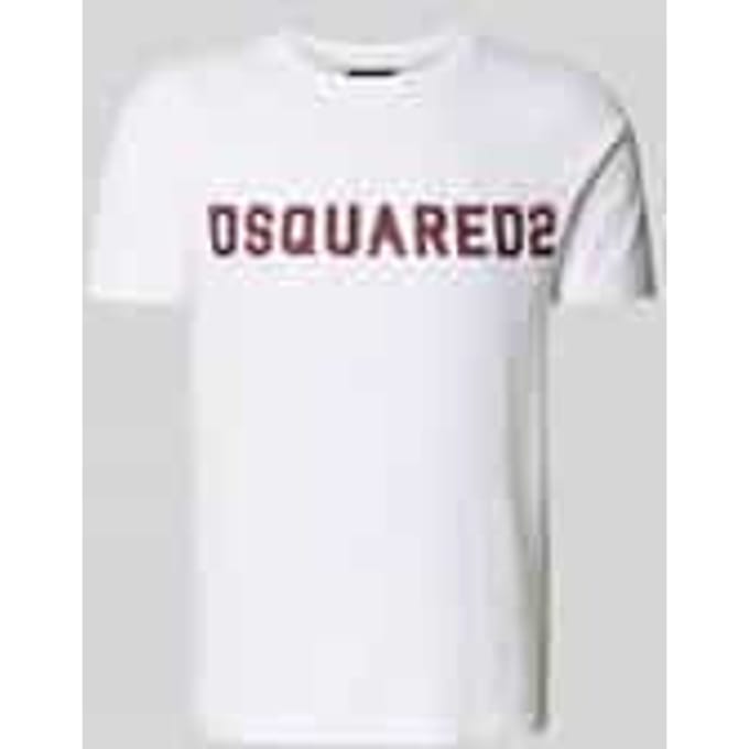 Slim fit t-shirt van puur katoen