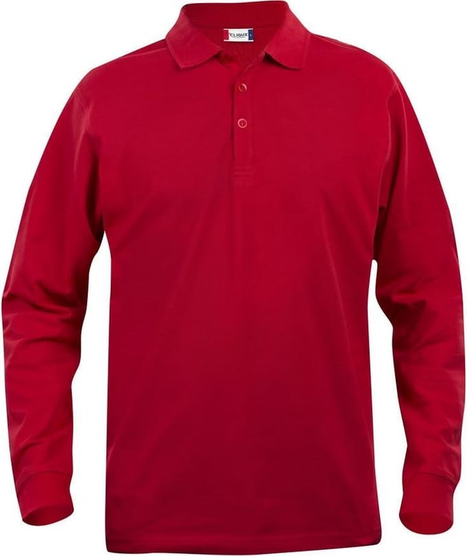 Clique Classic Lincoln L/S 028245 - Rood - S
