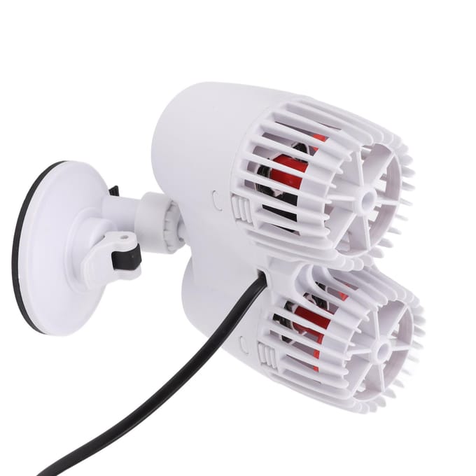 Aquarium Golfslagpomp 360 Graden Rotatie Aquarium Powerhead Pomp voor Zoetwater Zoutwater white