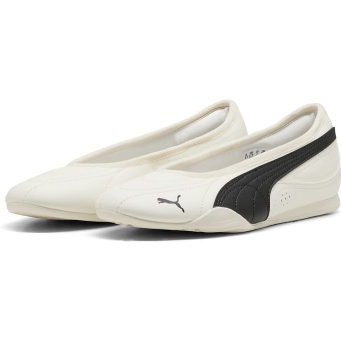 PUMA PUMA CATCH SOLEIL BALLERINA Dames Sneakers - Warm White-PUMA Black