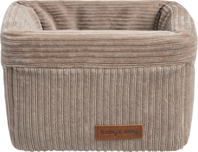 Baby's Only Commodemandje - Opbergmandje - Commode organizer - Babykamer accessoires Sense - Clay