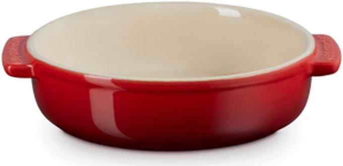 Le Creuset 2 aardewerken tapasschalen Kersenrood 14cm 0,45l